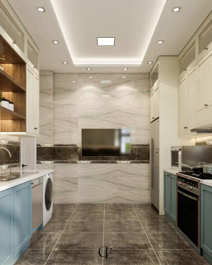 Al Nakheel Kitchen & Master Suite — Kitchen, 3D view 4