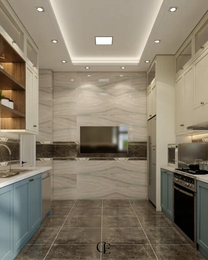 Al Nakheel Kitchen & Master Suite — Kitchen, 3D view 6