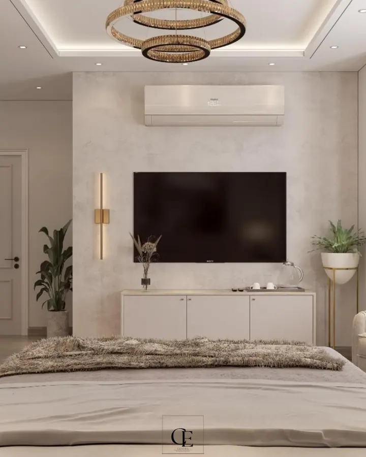 Al Nakheel Kitchen & Master Suite — Master suite, 3D view 5