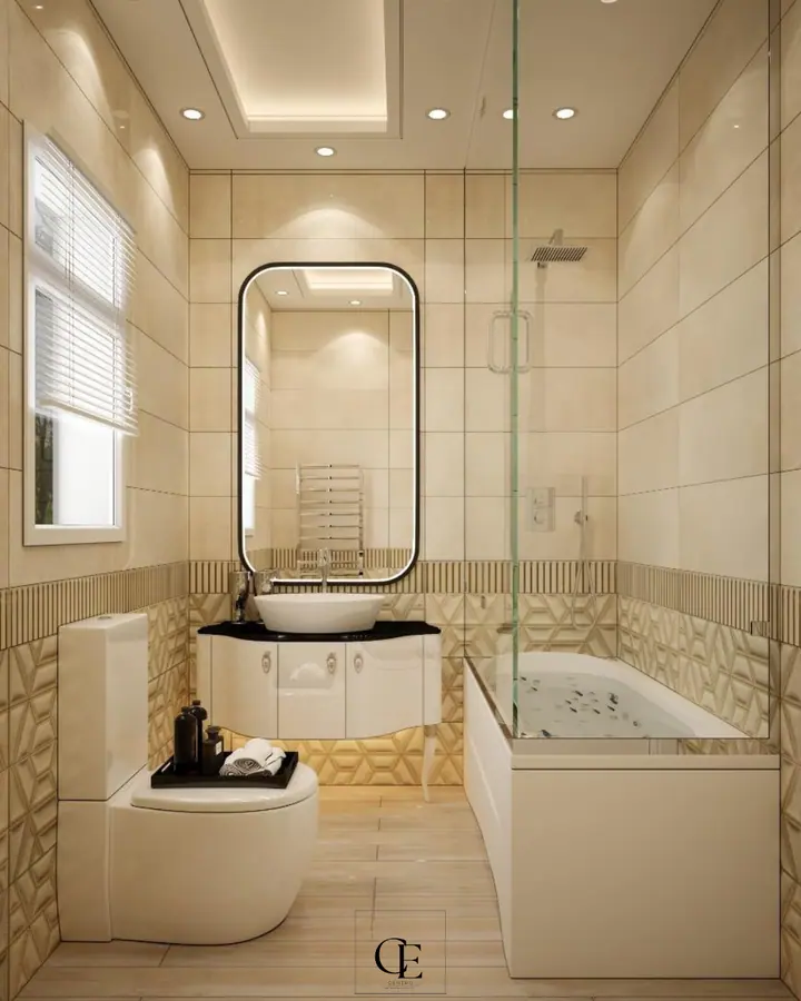 Al Nakheel Kitchen & Master Suite — Master suite, 3D view 10