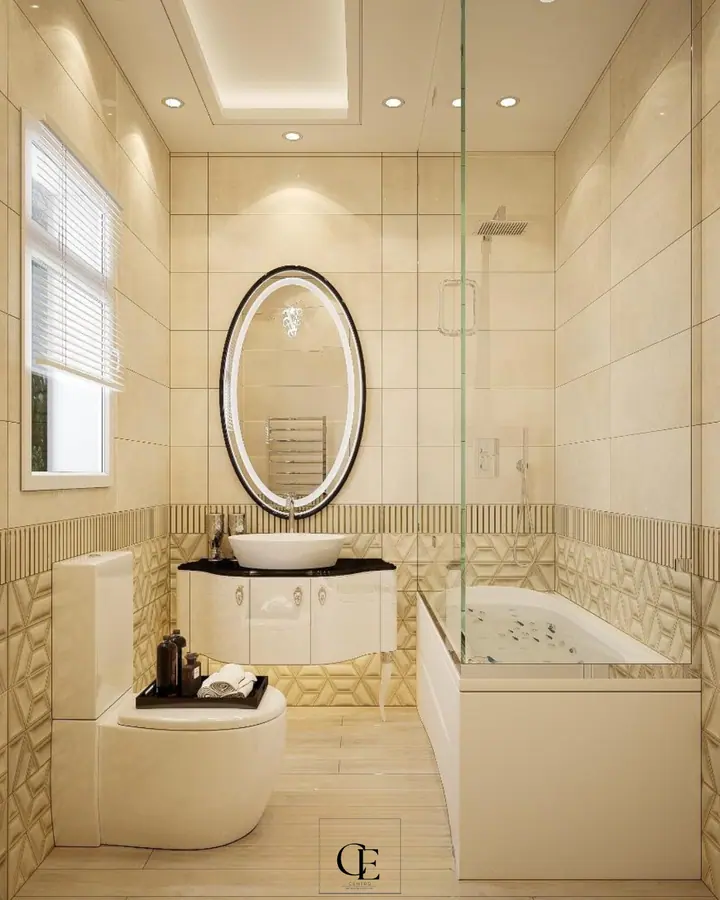 Al Nakheel Kitchen & Master Suite — Master suite, 3D view 11