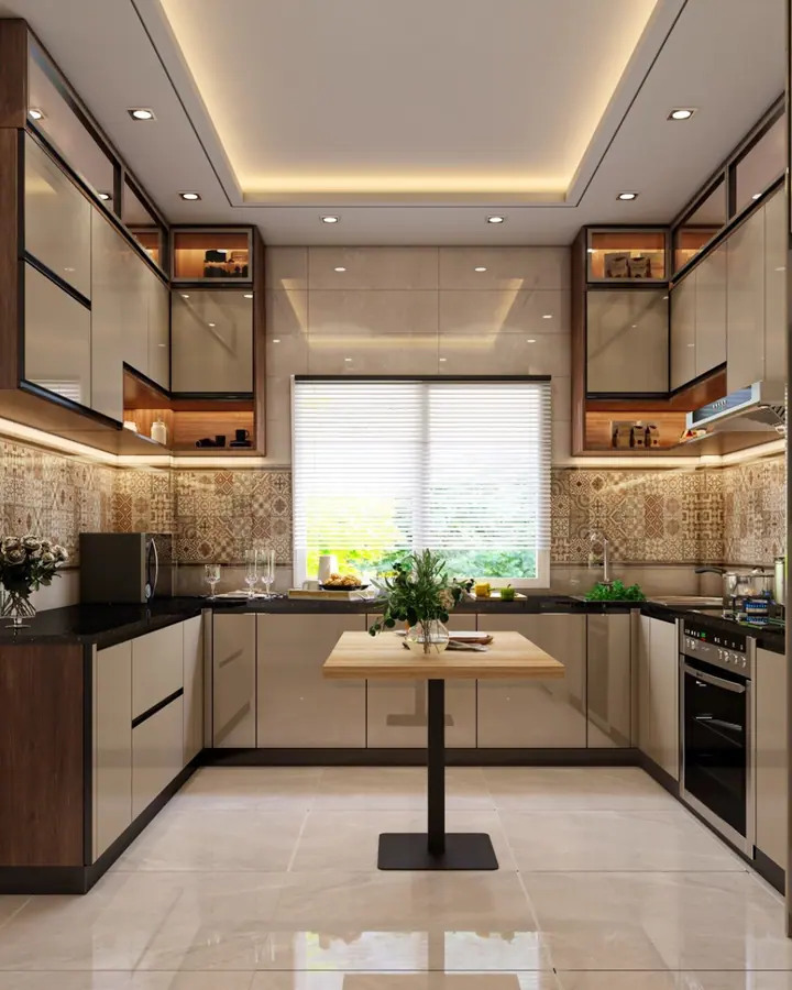 Hyde Park Reception & Open Kitchen — Kitchen, 3D view 3