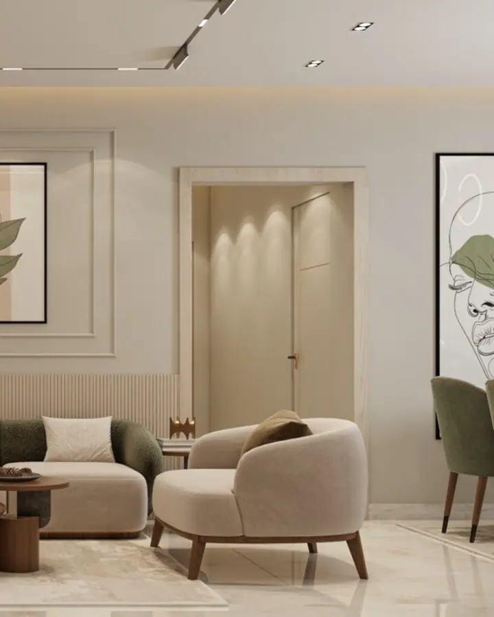 Hyde Park Reception & Open Kitchen — Reception, 3D view 2