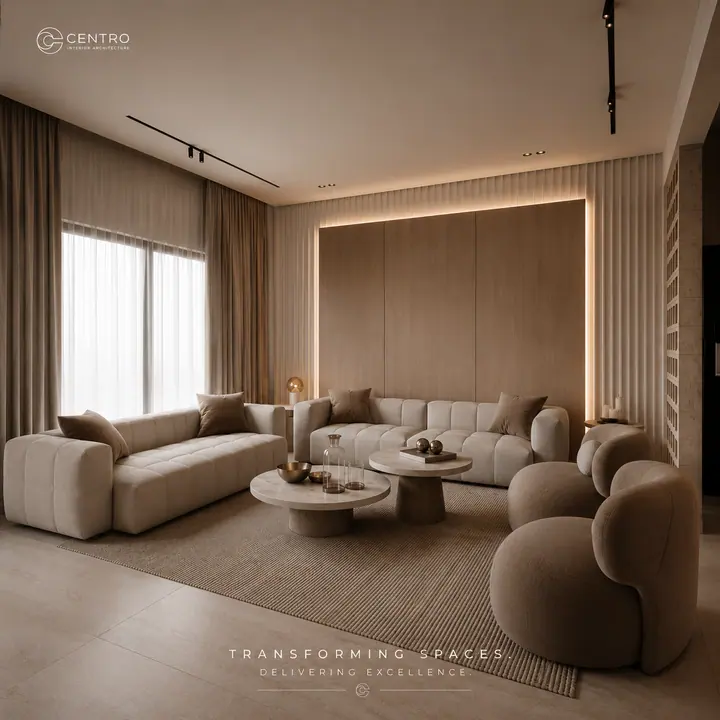 Mivida Reception — Reception & kitchen, 3D view 2