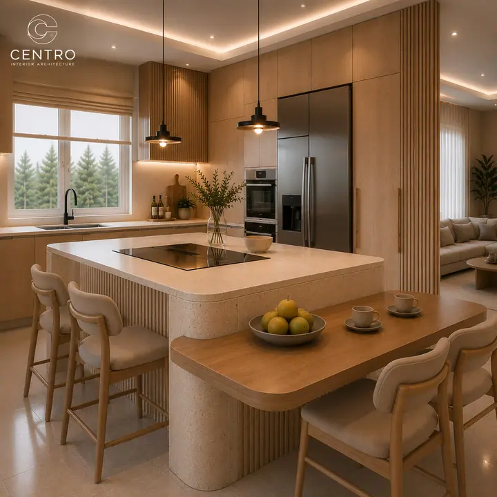 SODIC Villette Kitchen — Kitchen, 3D view 1