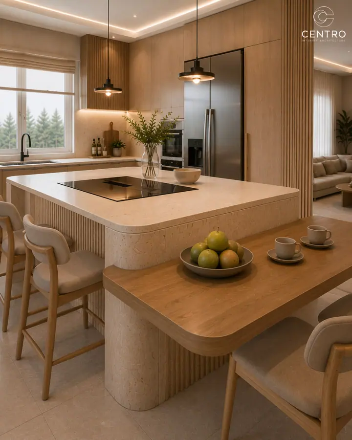 SODIC Villette Kitchen — Kitchen, 3D view 2