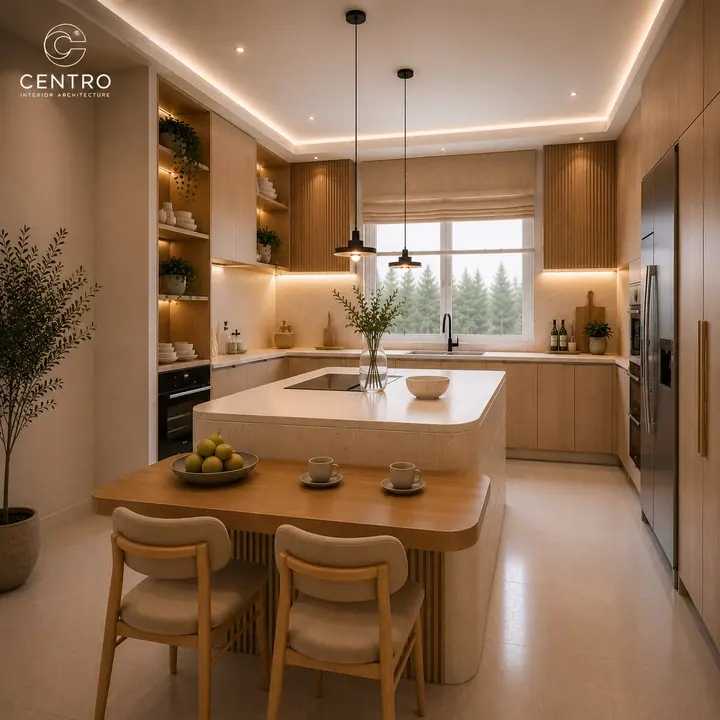 SODIC Villette Kitchen — Kitchen, 3D view 4