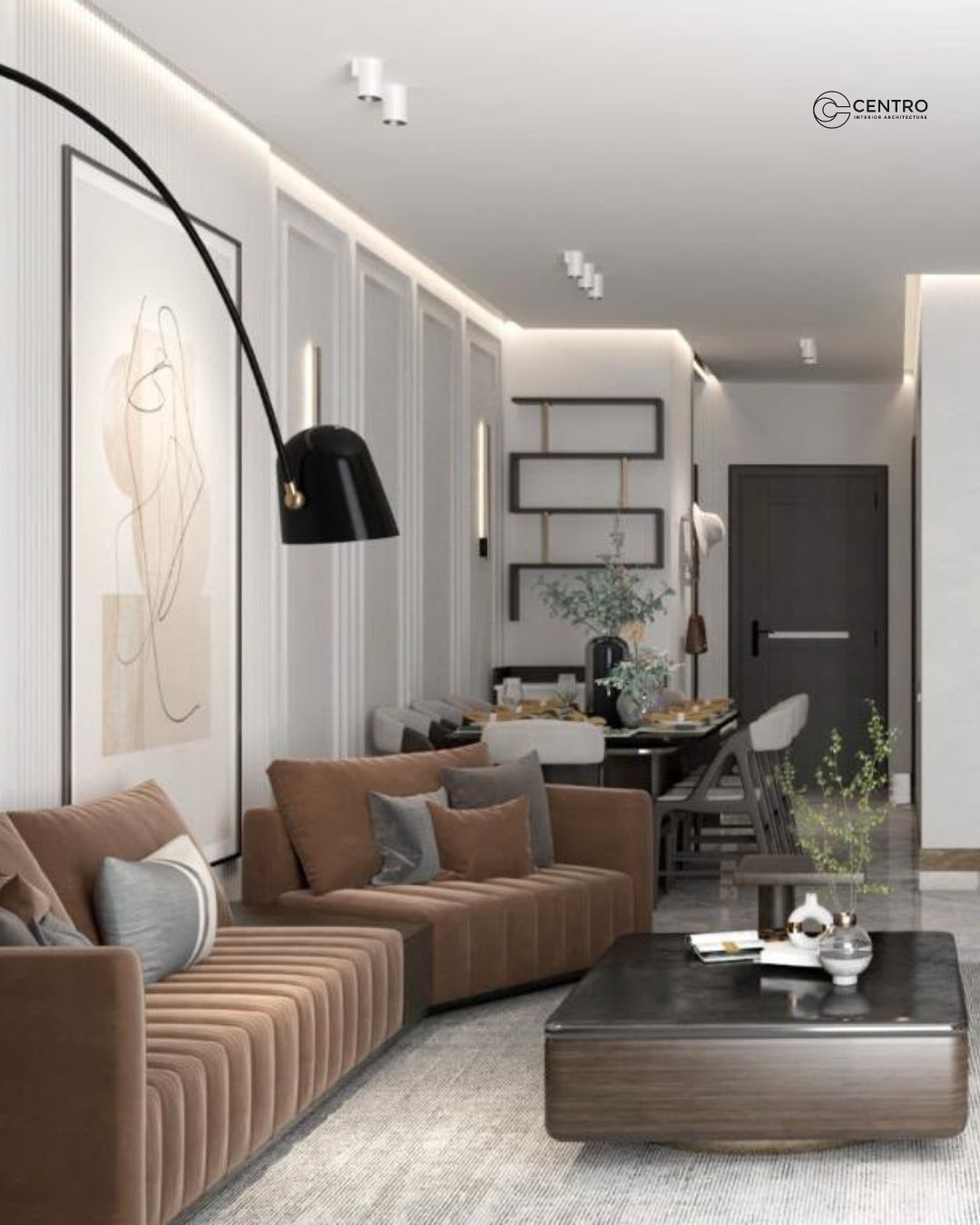 Full 3D visualization from a Centro design pack
